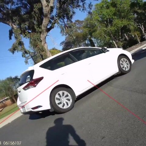 Car fails to give way at roundabout - UpRide.cc - Make Cycling Safer